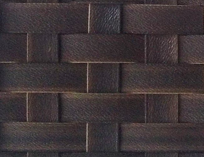 Комплект CALABRIA ажурный с квадратным столом 4+1 Коричневый широкое плетение