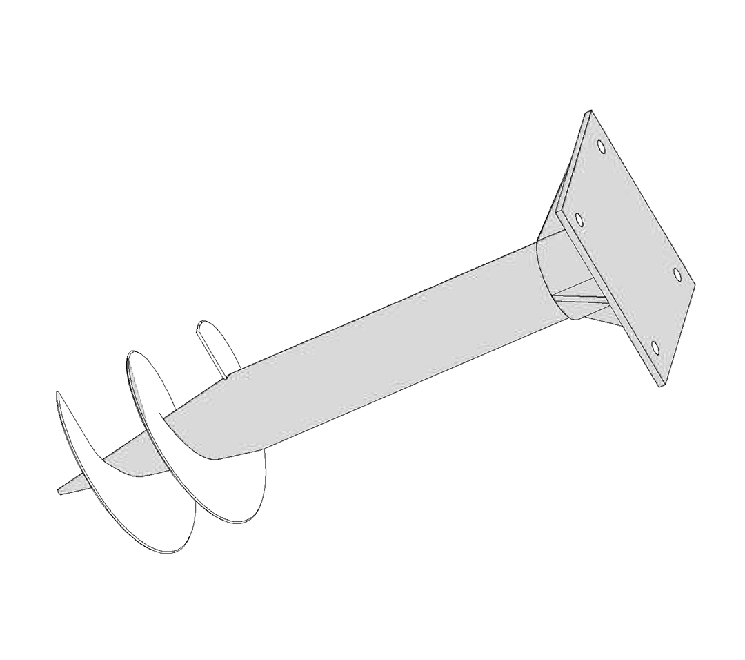Свая винтовая СВСН-76