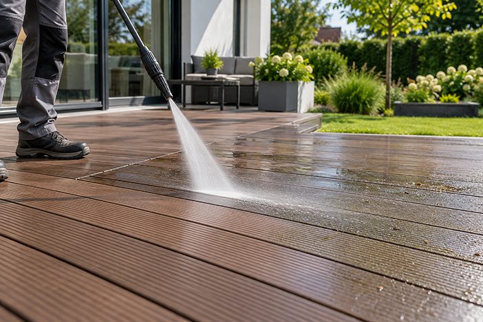 Можно ли использовать Karcher для террасы из ДПК? Можно ли использовать Karcher для террасы из ДПК?